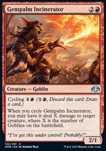 Gempalm Incinerator⁣ - Dominaria Remastered⁣ (Uncommon)⁣ [122]
