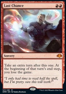 Last Chance⁣ - Dominaria Remastered⁣ (Mythic)⁣ [127]