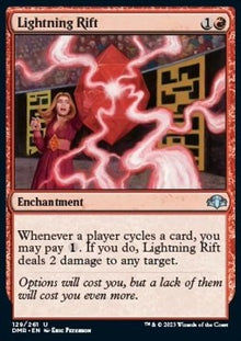 Lightning Rift⁣ - Dominaria Remastered⁣ (Uncommon)⁣ [129]