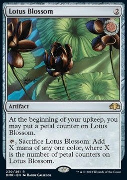 Lotus Blossom⁣ - Dominaria Remastered⁣ (Rare)⁣ [230]