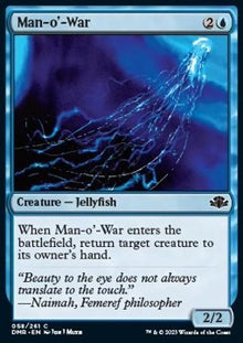 Man-o'-War⁣ - Dominaria Remastered⁣ (Common)⁣ [58]