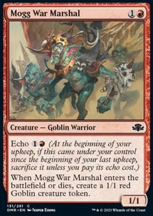 Mogg War Marshal⁣ - Dominaria Remastered⁣ (Common)⁣ [131]