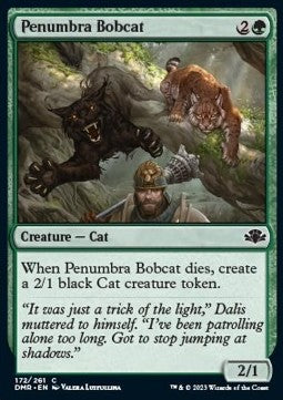 Penumbra Bobcat⁣ - Dominaria Remastered⁣ (Common)⁣ [172]