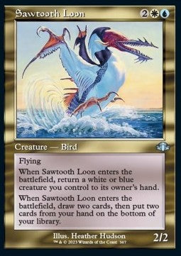 Sawtooth Loon⁣ - Dominaria Remastered: Extras⁣ (Uncommon)⁣ [367]