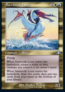 Sawtooth Loon⁣ - Dominaria Remastered: Extras⁣ (Uncommon)⁣ [367]