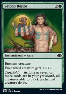 Seton's Desire⁣ - Dominaria Remastered⁣ (Common)⁣ [176]