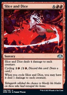 Slice and Dice⁣ - Dominaria Remastered⁣ (Uncommon)⁣ [138]