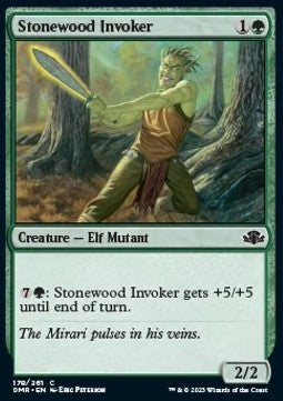 Stonewood Invoker⁣ - Dominaria Remastered⁣ (Common)⁣ [178]