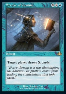 Stroke of Genius⁣ - Dominaria Remastered: Extras⁣ (Rare)⁣ [293]