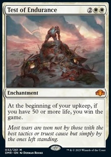 Test of Endurance⁣ - Dominaria Remastered⁣ (Mythic)⁣ [32]