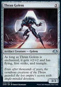 Thran Golem⁣ - Dominaria Remastered⁣ (Uncommon)⁣ [234]