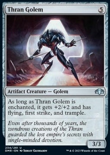 Thran Golem⁣ - Dominaria Remastered⁣ (Uncommon)⁣ [234]