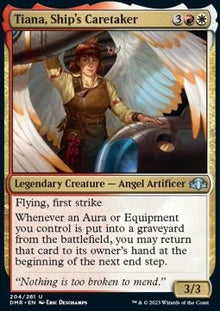 Tiana, Ship's Caretaker⁣ - Dominaria Remastered⁣ (Uncommon)⁣ [204]