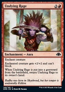 Undying Rage⁣ - Dominaria Remastered⁣ (Common)⁣ [146]