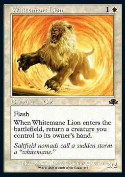 Whitemane Lion⁣ - Dominaria Remastered: Extras⁣ (Common)⁣ [277]