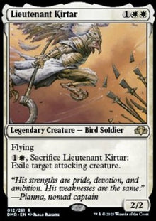 Lieutenant Kirtar⁣ - Dominaria Remastered⁣ (Rare)⁣ [12]