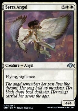 Serra Angel⁣ - Dominaria Remastered⁣ (Uncommon)⁣ [25]