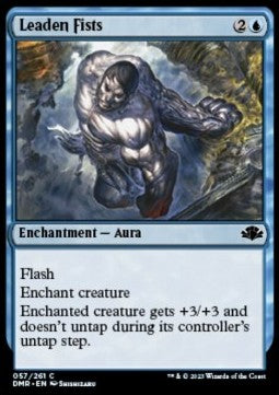 Leaden Fists⁣ - Dominaria Remastered⁣ (Common)⁣ [57]