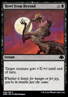 Howl from Beyond⁣ - Dominaria Remastered⁣ (Common)⁣ [88]