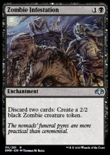 Zombie Infestation⁣ - Dominaria Remastered⁣ (Uncommon)⁣ [111]