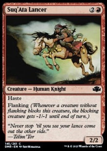Suq'Ata Lancer⁣ - Dominaria Remastered⁣ (Common)⁣ [145]