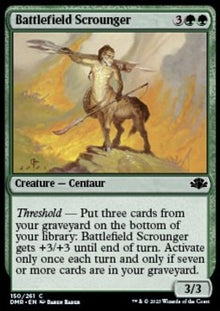 Battlefield Scrounger⁣ - Dominaria Remastered⁣ (Common)⁣ [150]