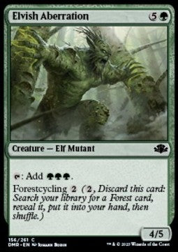 Elvish Aberration⁣ - Dominaria Remastered⁣ (Common)⁣ [156]