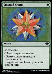 Emerald Charm⁣ - Dominaria Remastered⁣ (Common)⁣ [158]