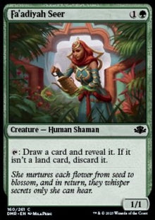 Fa'adiyah Seer⁣ - Dominaria Remastered⁣ (Common)⁣ [160]