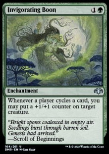 Invigorating Boon⁣ - Dominaria Remastered⁣ (Uncommon)⁣ [164]