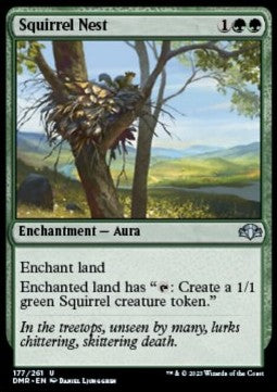 Squirrel Nest⁣ - Dominaria Remastered⁣ (Uncommon)⁣ [177]