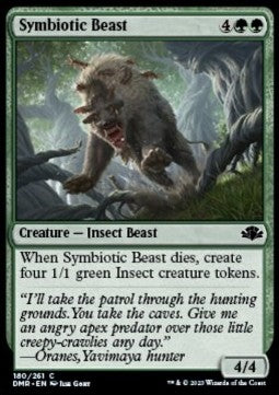 Symbiotic Beast⁣ - Dominaria Remastered⁣ (Common)⁣ [180]