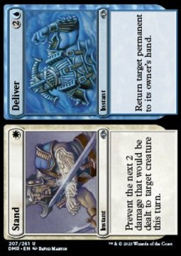 Stand // Deliver⁣ - Dominaria Remastered⁣ (Uncommon)⁣ [207]