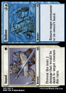 Stand // Deliver⁣ - Dominaria Remastered⁣ (Uncommon)⁣ [207]