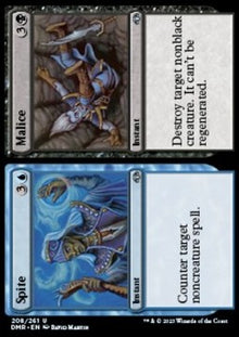 Spite // Malice⁣ - Dominaria Remastered⁣ (Uncommon)⁣ [208]