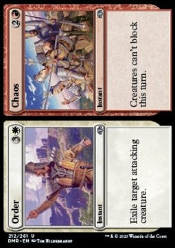 Order // Chaos⁣ - Dominaria Remastered⁣ (Uncommon)⁣ [212]
