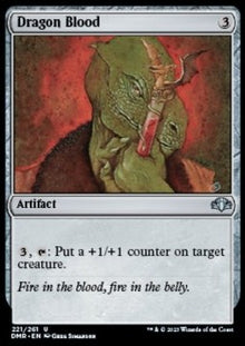 Dragon Blood⁣ - Dominaria Remastered⁣ (Uncommon)⁣ [221]