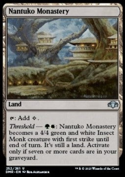 Nantuko Monastery⁣ - Dominaria Remastered⁣ (Uncommon)⁣ [252]