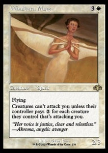 Windborn Muse (V.1)⁣ - Dominaria Remastered: Extras⁣ (Rare)⁣ [278]