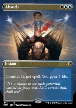 Absorb (V.2)⁣ - Dominaria Remastered: Extras⁣ (Rare)⁣ [443]