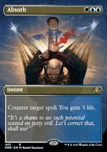 Absorb (V.2)⁣ - Dominaria Remastered: Extras⁣ (Rare)⁣ [443]