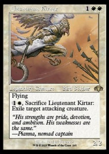 Lieutenant Kirtar⁣ - Dominaria Remastered: Extras⁣ (Rare)⁣ [265]