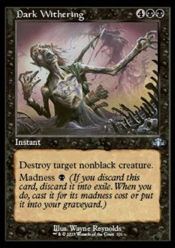 Dark Withering⁣ - Dominaria Remastered: Extras⁣ (Uncommon)⁣ [301]