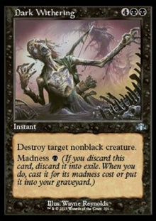 Dark Withering⁣ - Dominaria Remastered: Extras⁣ (Uncommon)⁣ [301]