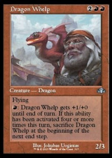 Dragon Whelp⁣ - Dominaria Remastered: Extras⁣ (Uncommon)⁣ [317]