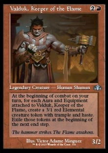 Valduk, Keeper of the Flame⁣ - Dominaria Remastered: Extras⁣ (Uncommon)⁣ [333]