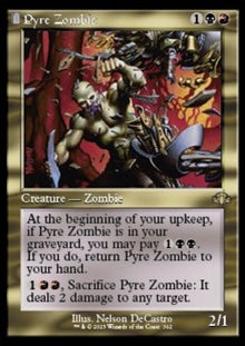 Pyre Zombie⁣ - Dominaria Remastered: Extras⁣ (Rare)⁣ [362]