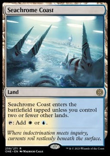 Seachrome Coast⁣ - Phyrexia: All Will Be One⁣ (Rare)⁣ [258]