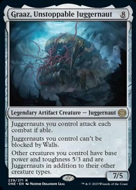 Graaz, Unstoppable Juggernaut⁣ - Phyrexia: All Will Be One⁣ (Rare)⁣ [229]