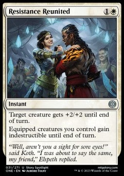 Resistance Reunited⁣ - Phyrexia: All Will Be One⁣ (Uncommon)⁣ [31]